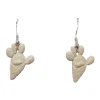 Coffarte - Prickly Pear Earrings - Sicilian Artisan Earrings in Ceramic - Luxury High Quality Handcraft - Avvenice