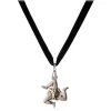 Coffarte - Trinacria Necklace - Sicilian Artisan Necklace in Ceramic - Luxury High Quality Handcraft Necklace - Avvenice