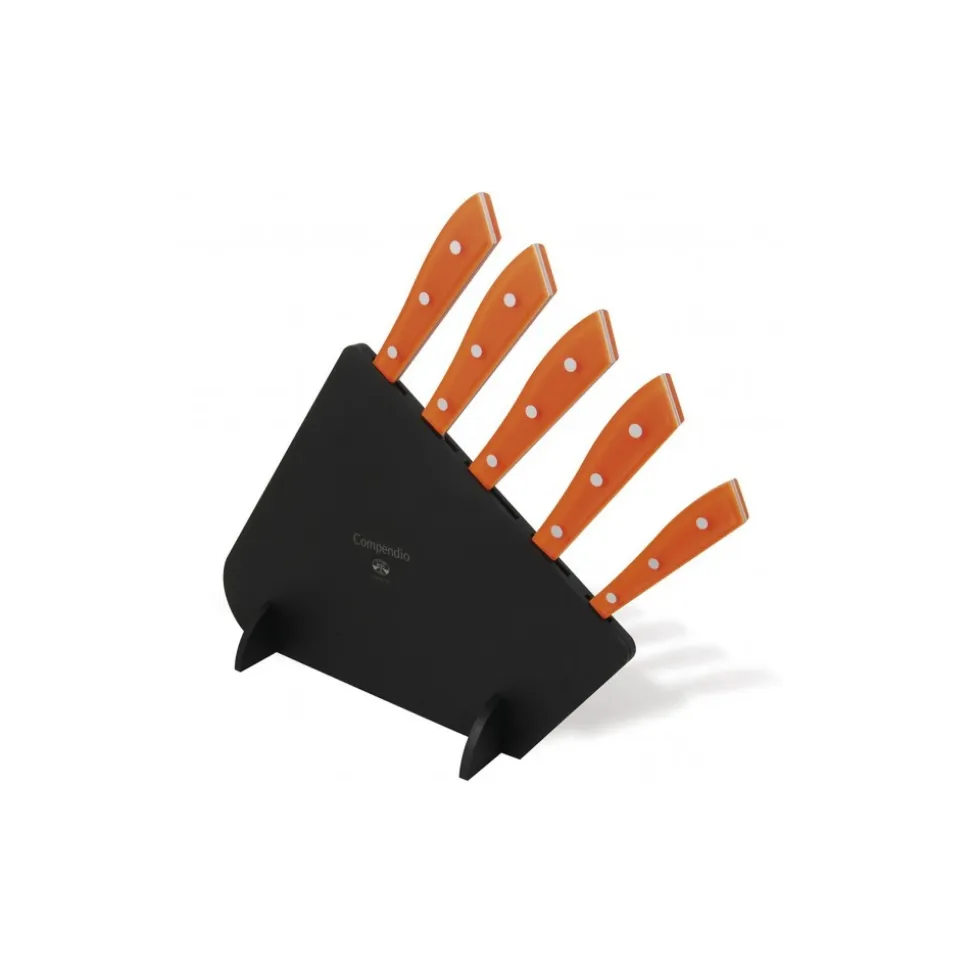 Coltellerie Berti - 1895 - Compendium Kitchen Knife Block - N. 7362 - Exclusive Artisan Knives - Handmade in Italy - Avvenice