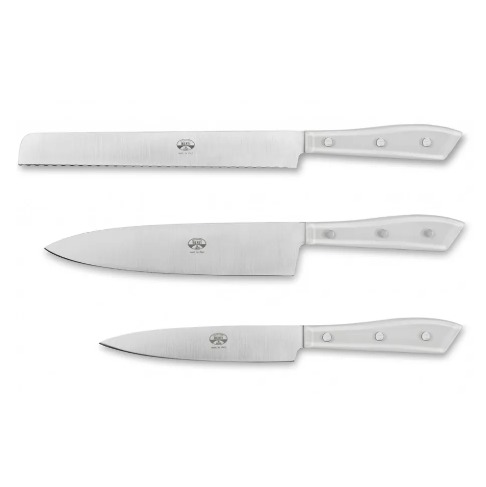 Coltellerie Berti - 1895 - Compendium Kitchen Knife Block - N. 8360 - Exclusive Artisan Knives - Handmade in Italy - Avvenice