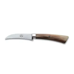 Coltellerie Berti - 1895 - Curved Paring Knife - N. 216 - Exclusive Artisan Knives - Handmade in Italy - Avvenice