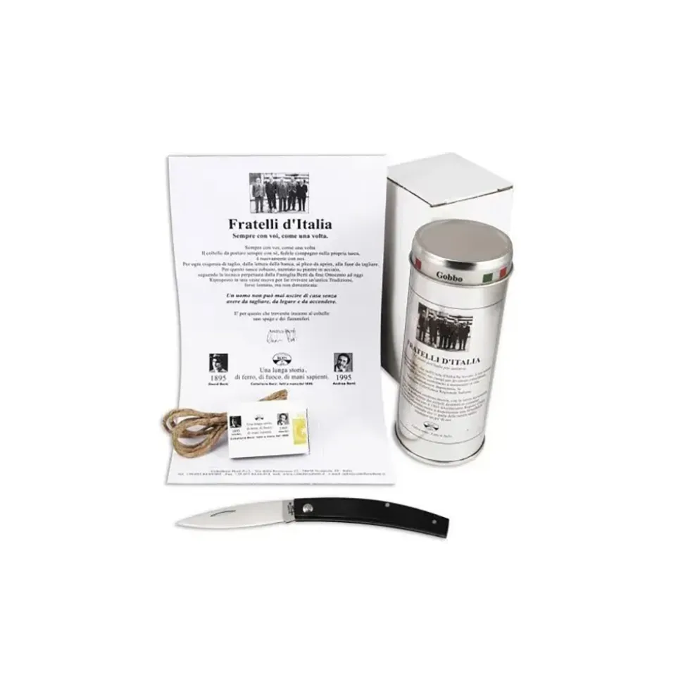 Coltellerie Berti - 1895 - Hunchback Brothers of Italy - N. 80 - Exclusive Artisan Knives - Handmade in Italy - Avvenice