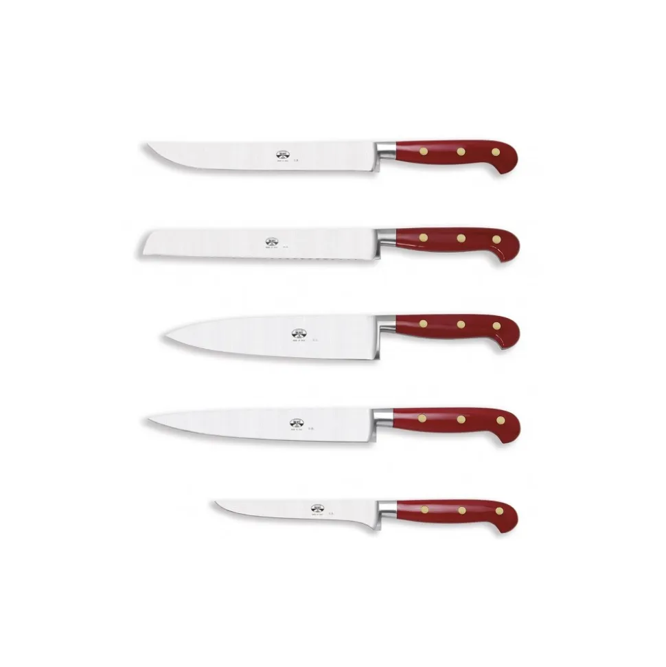 Coltellerie Berti - 1895 - Made to Measure I Forgings 5 Pcs. Ctp - N. 4725 - Exclusive Artisan Knives - Handmade in Italy - Avvenice