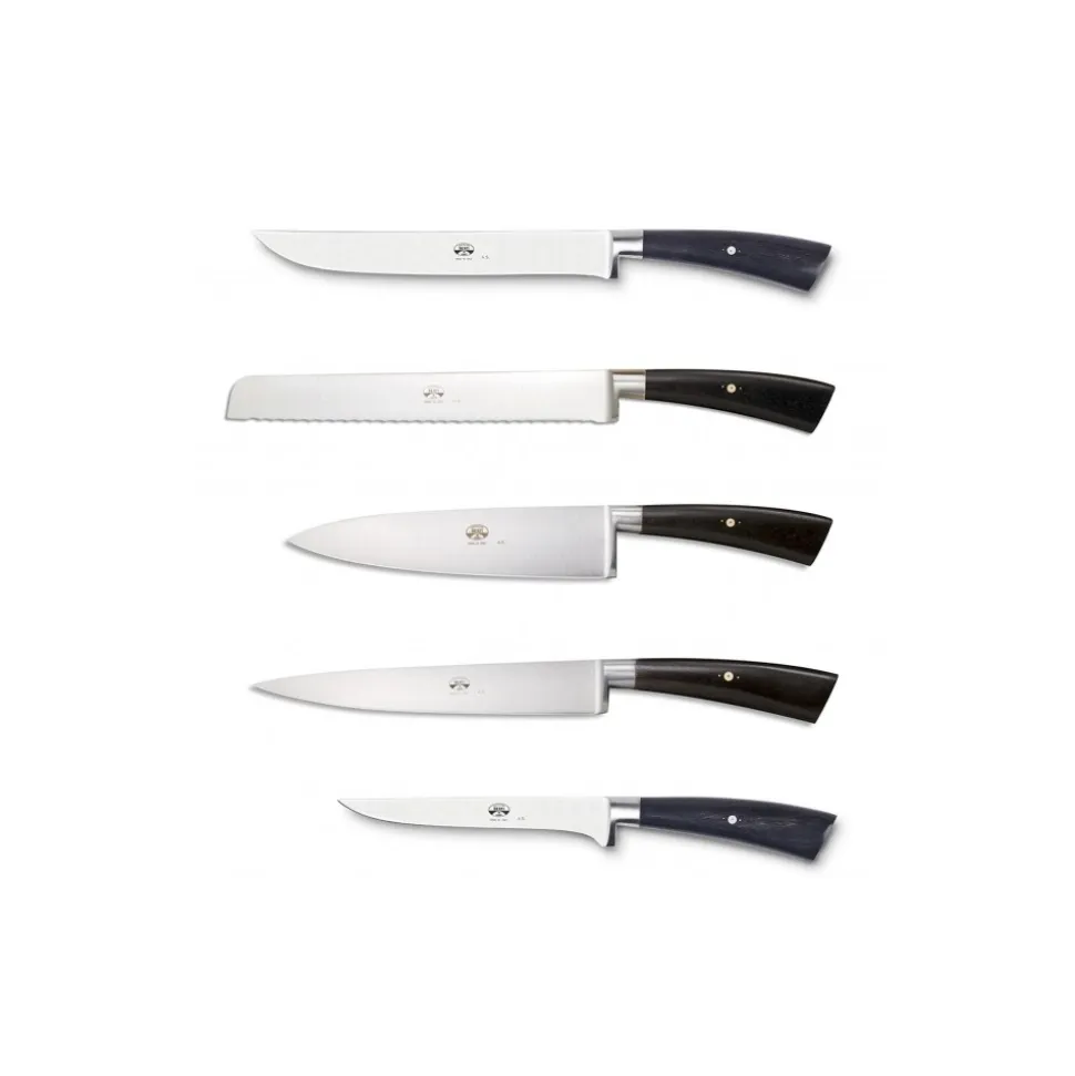 Coltellerie Berti - 1895 - Made to Measure I Forgings 5 Pcs. Ctp - N. 4925 - Exclusive Artisan Knives - Handmade in Italy - Avvenice