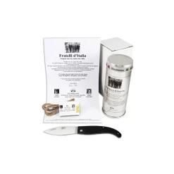 Coltellerie Berti - 1895 - Maremmano a Foglia Fratelli d'Italia - N. 81 - Exclusive Artisan Knives - Handmade in Italy - Avvenice