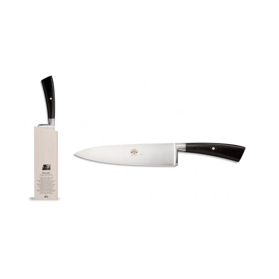 Coltellerie Berti - 1895 - Meat Carving Knife Set - N. 9406 - Exclusive Artisan Knives - Handmade in Italy - Avvenice