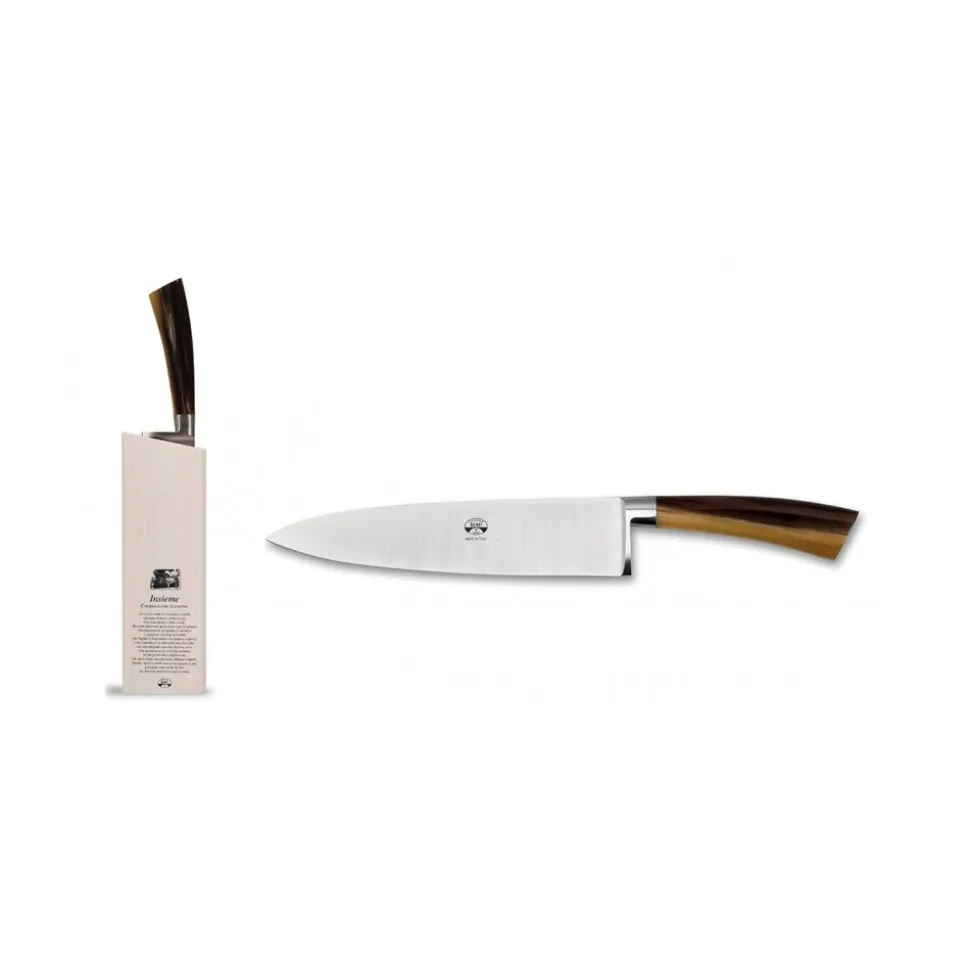 Coltellerie Berti - 1895 - Meat Carving Knife Set - N. 92706 - Exclusive Artisan Knives - Handmade in Italy - Avvenice