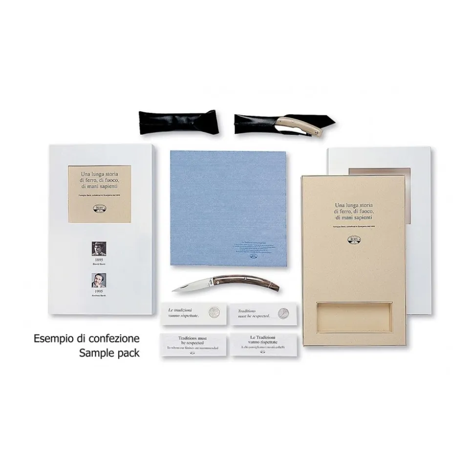 Coltellerie Berti - 1895 - Napoletano - N. 63 - Exclusive Artisan Knives - Handmade in Italy - Avvenice