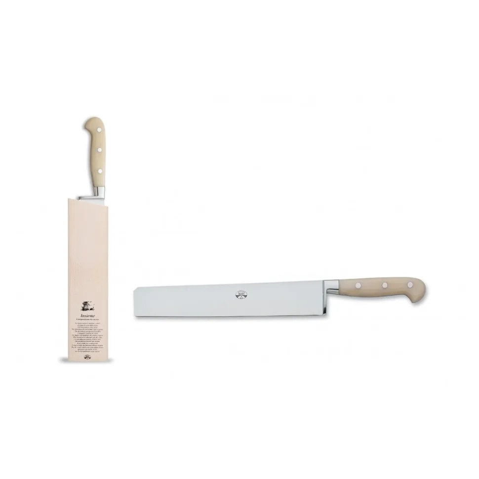 Coltellerie Berti - 1895 - Pasta Knife Together - N. 9894 - Exclusive Artisan Knives - Handmade in Italy - Avvenice