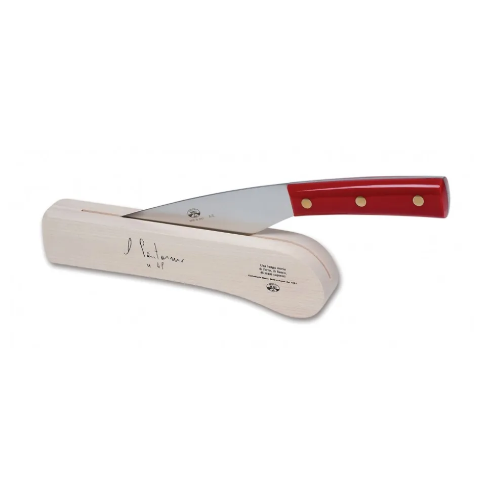 Coltellerie Berti - 1895 - Pontormo Knife with Block - N. 363 - Exclusive Artisan Knives - Handmade in Italy - Avvenice