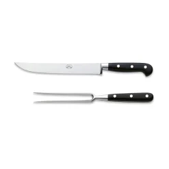 Coltellerie Berti - 1895 - Roast Knives Kit - N. 558 - Exclusive Artisan Knives - Handmade in Italy - Avvenice