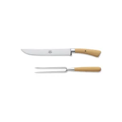 Coltellerie Berti - 1895 - Roast Knives Kit - N. 551 - Exclusive Artisan Knives - Handmade in Italy - Avvenice