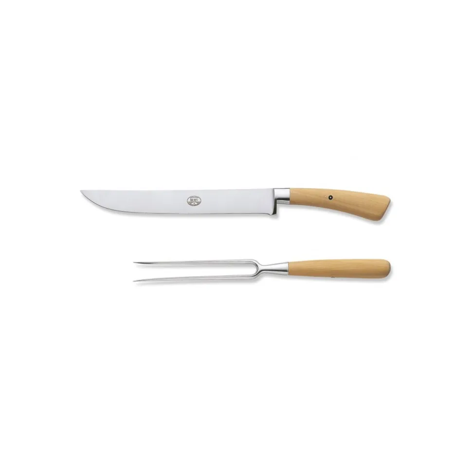 Coltellerie Berti - 1895 - Roast Knives Kit - N. 551 - Exclusive Artisan Knives - Handmade in Italy - Avvenice