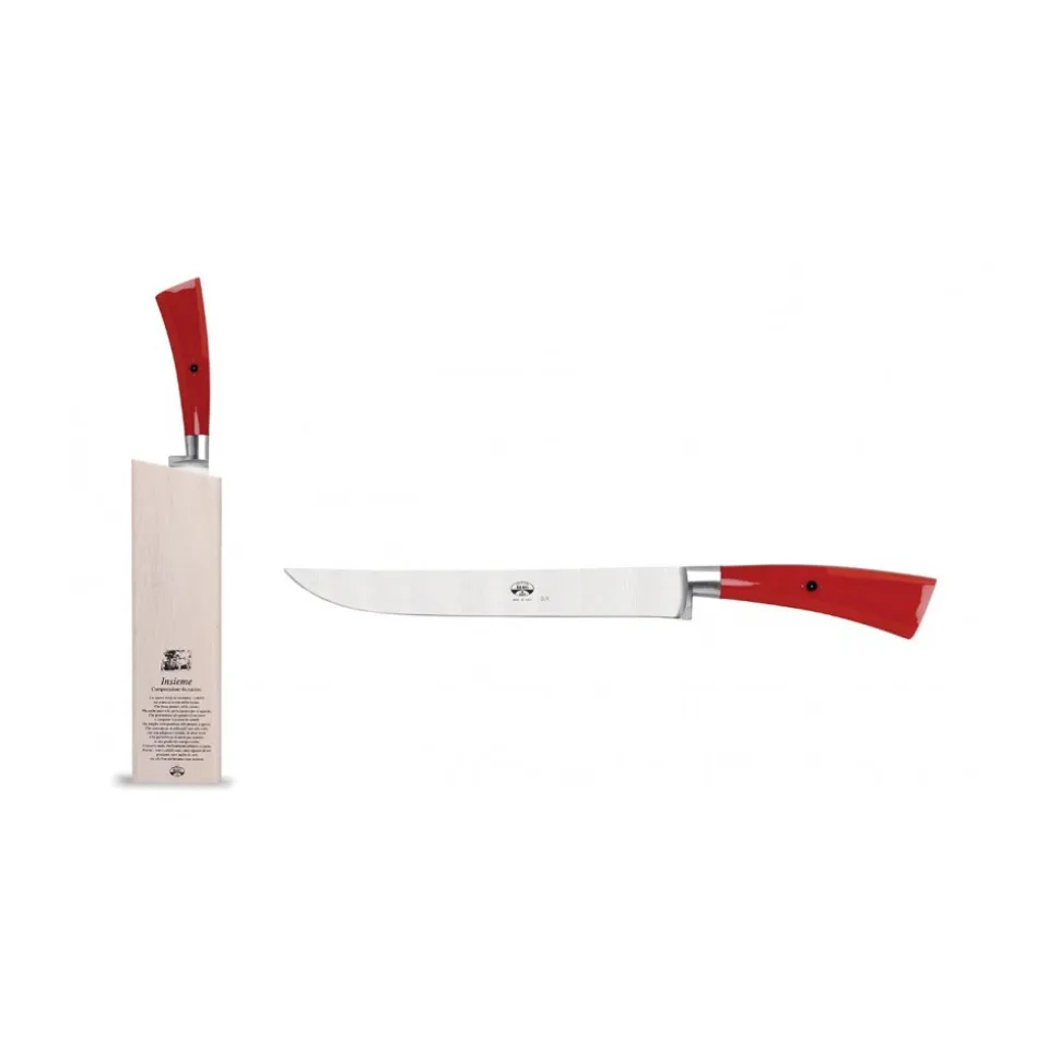 Coltellerie Berti - 1895 - Roast Knife Set - N. 92601 - Exclusive Artisan Knives - Handmade in Italy - Avvenice