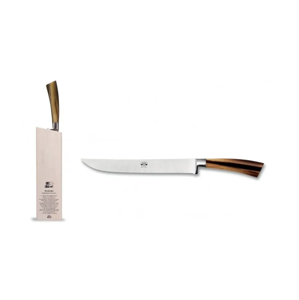 Coltellerie Berti - 1895 - Roast Knife Set - N. 92701 - Exclusive Artisan Knives - Handmade in Italy - Avvenice