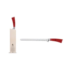 Coltellerie Berti - 1895 - Salmon Knife Set -  N. 92603 - Exclusive Artisan Knives - Handmade in Italy - Avvenice