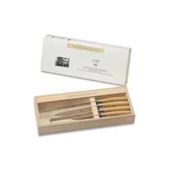 Coltellerie Berti - 1895 - Set of Four Kitchen Knives - N. 330 - Exclusive Artisan Knives - Handmade in Italy - Avvenice