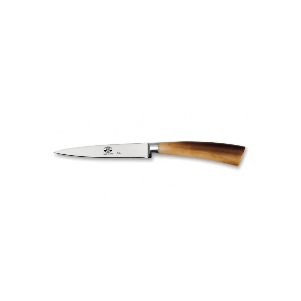 Coltellerie Berti - 1895 - Straight Paring Knife - N. 2715 - Exclusive Artisan Knives - Handmade in Italy - Avvenice