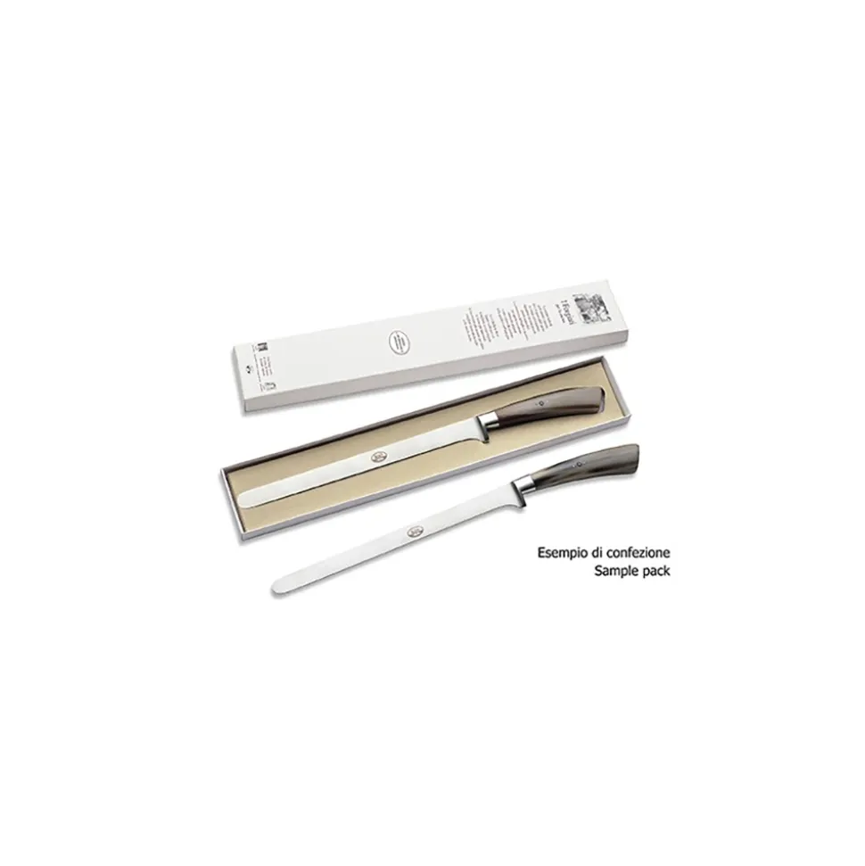 Coltellerie Berti - 1895 - Straight Paring Knife - N. 215 - Exclusive Artisan Knives - Handmade in Italy - Avvenice