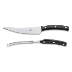 Coltellerie Berti - 1895 - Symposium - Roast Kit - N. 560 - Exclusive Artisan Knives - Handmade in Italy - Avvenice