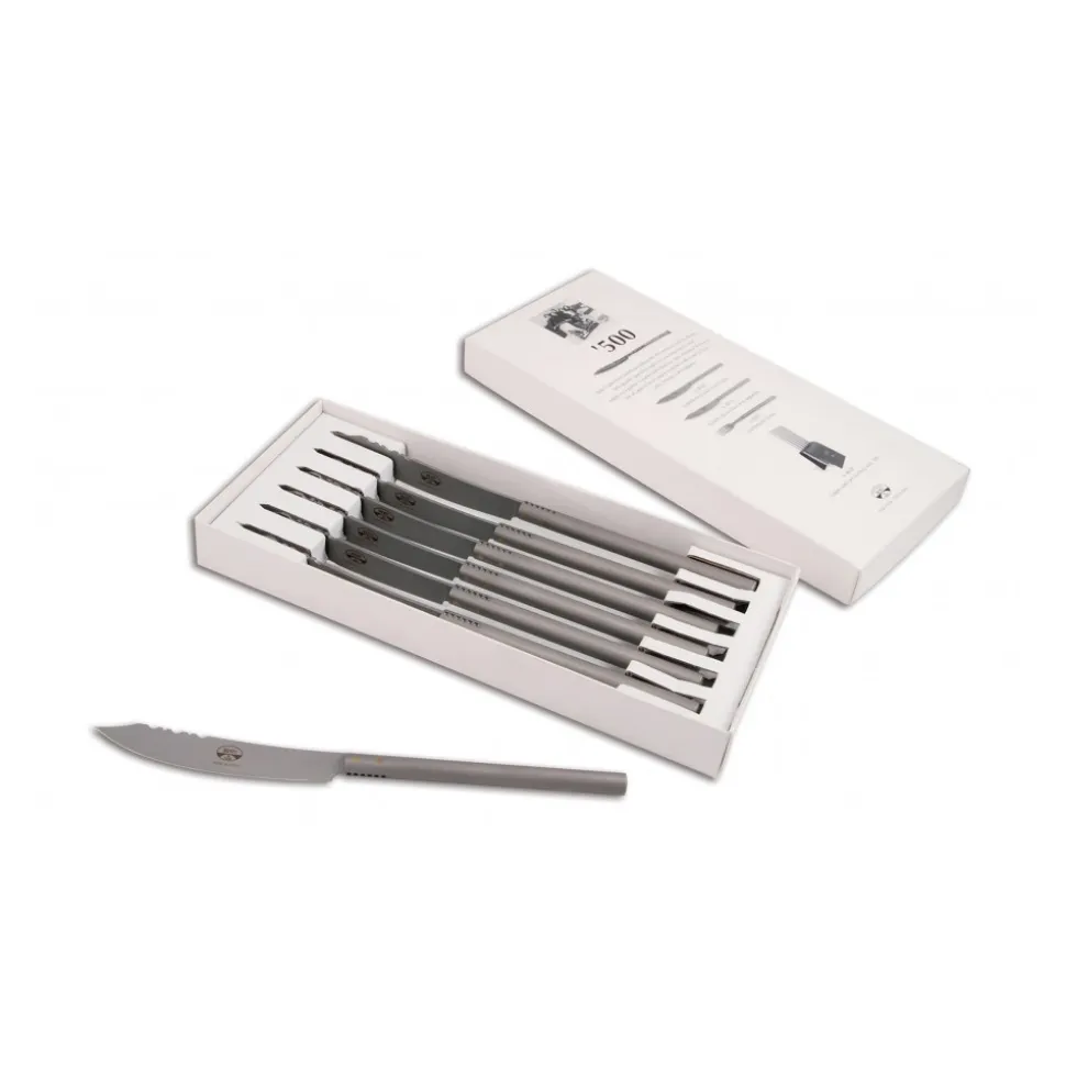 Coltellerie Berti - 1895 - Table Knife '500 Smooth Blade - N. 7800 - Exclusive Artisan Knives - Handmade in Italy - Avvenice