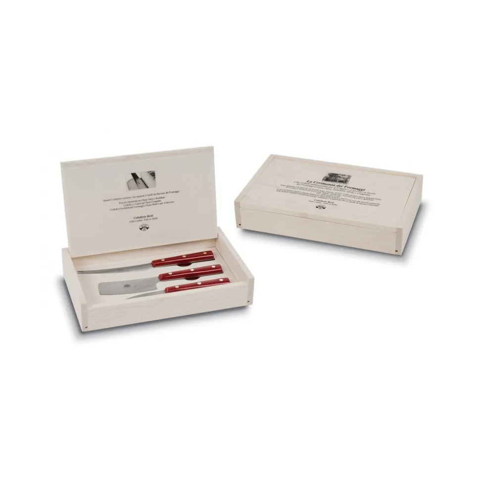 Coltellerie Berti - 1895 - The Cheese Ceremony - N. 430 - Exclusive Artisan Knives - Handmade in Italy - Avvenice