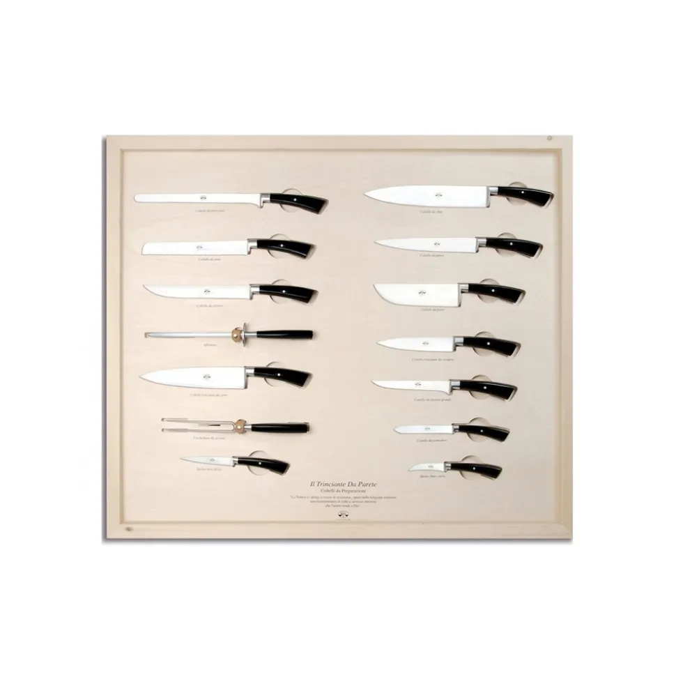 Coltellerie Berti - 1895 - The Complete Wall Carving Machine - N. 2539 - Exclusive Artisan Knives - Handmade in Italy - Avvenice