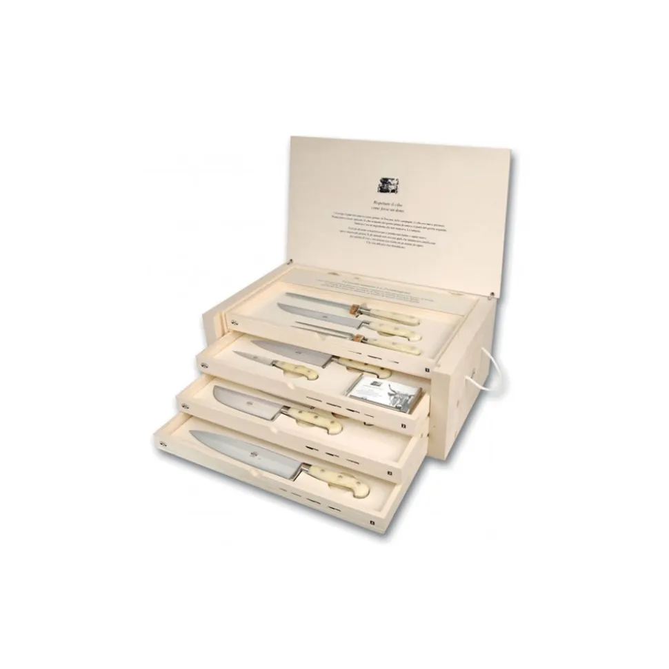 Coltellerie Berti - 1895 - The Complete Carving Machine - N. 933 - Exclusive Artisan Knives - Handmade in Italy - Avvenice