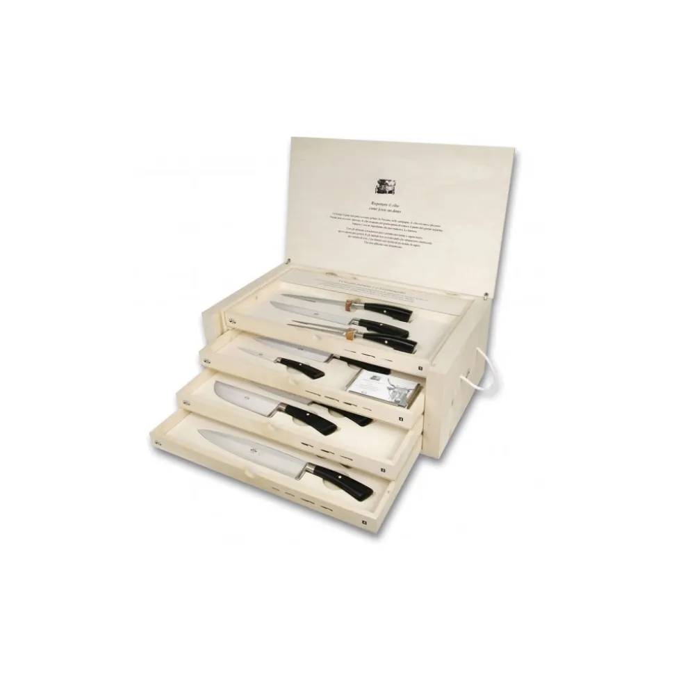 Coltellerie Berti - 1895 - The Complete Carving Machine - N. 3033 - Exclusive Artisan Knives - Handmade in Italy - Avvenice