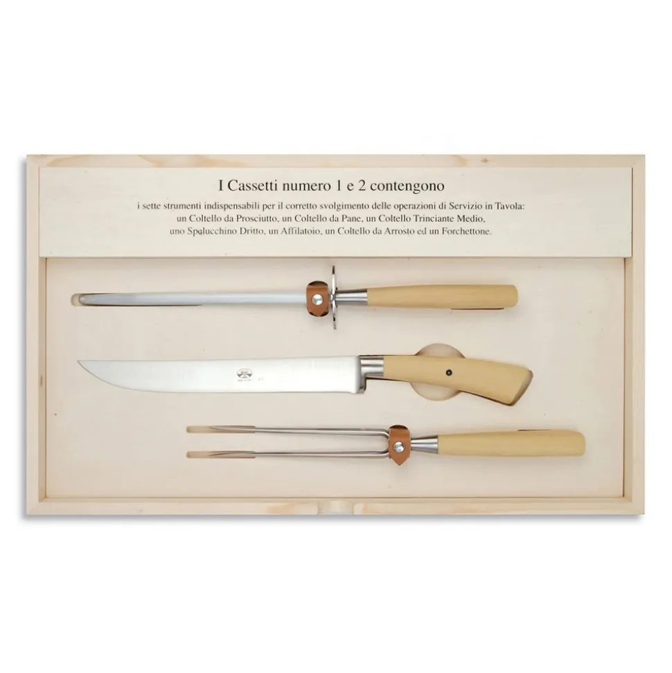 Coltellerie Berti - 1895 - The Complete Carving Machine - N. 333 - Exclusive Artisan Knives - Handmade in Italy - Avvenice