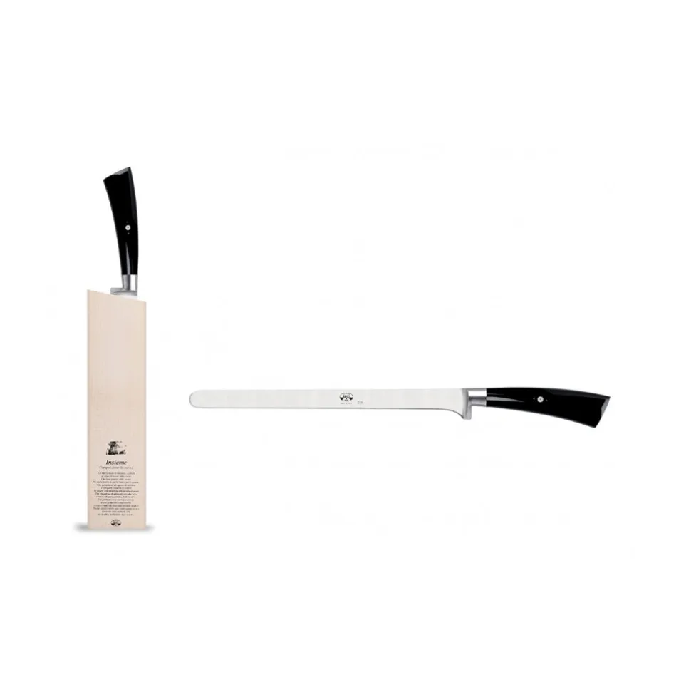 Coltellerie Berti - 1895 - Together Ham Knife - N. 92500 - Exclusive Artisan Knives - Handmade in Italy - Avvenice