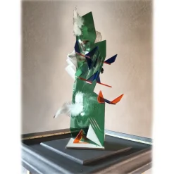 Corrado Novello - Sculpture - Aesthetic Research - Mini Totem Beta - Avvenice