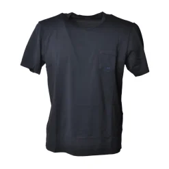 C.P. Company - Basic T-Shirt with Front Pocket - Blue - Luxury Exclusive Collection - Avvenice