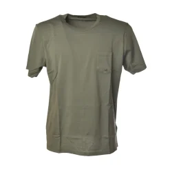C.P. Company - Basic T-Shirt with Front Pocket - Green - Luxury Exclusive Collection - Avvenice