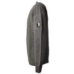 C.P. Company - Chenille Crewneck Pullover - Grey - Sweater - Luxury Exclusive Collection - Avvenice