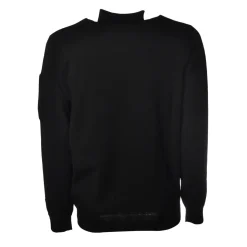 C.P. Company - Combed Wool Crewneck Pullover - Anthracite - Sweater - Luxury Exclusive Collection - Avvenice