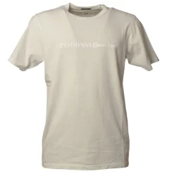 C.P. Company - Cotton T-Shirt with Print - Grey - T-Shirt - Luxury Exclusive Collection - Avvenice
