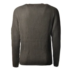 C.P. Company - Crewneck Pullover with Raglan Sleeve - Gray - Sweater - Luxury Exclusive Collection - Avvenice