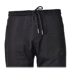 C.P. Company - Fleece Cargo Trousers - Blue - Trousers - Luxury Exclusive Collection - Avvenice