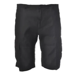 C.P. Company - Gabardine Bermuda with Pockets - Black - Trousers - Luxury Exclusive Collection - Avvenice