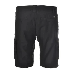 C.P. Company - Gabardine Bermuda with Pockets - Black - Trousers - Luxury Exclusive Collection - Avvenice