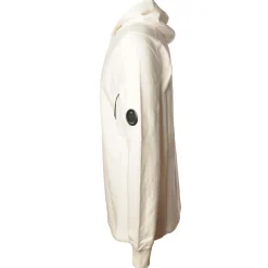 C.P. Company - Hooded Sweatshirt with Logo And Laces - White - Sweatshirt - Luxury Exclusive Collection - Avvenice