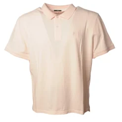 C.P. Company - Polo Shirt With Logo on The Left - Pink - Sweater - Luxury Exclusive Collection - Avvenice