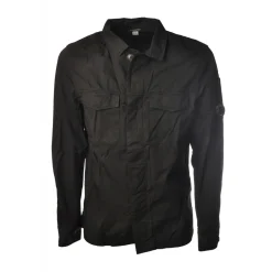C.P. Company - Shirt with Front Pockets - Black - Shirt - Luxury Exclusive Collection - Avvenice