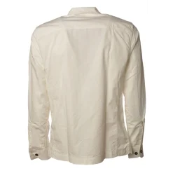 C.P. Company - Shirt with Front Pockets - White - Luxury Exclusive Collection - Avvenice