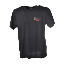 C.P. Company - T-Shirt with Side Print - Blue - Sweater - Luxury Exclusive Collection - Avvenice