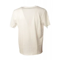 C.P. Company - T-Shirt with Side Print - White - Sweater - Luxury Exclusive Collection - Avvenice
