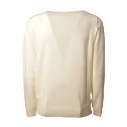 C.P. Company - Turtleneck Sweater with Seamed Sleeve - Cream - Sweater - Luxury Exclusive Collection - Avvenice
