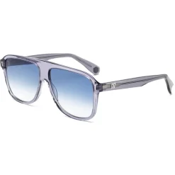 CR7 - Cristiano Ronaldo - BD002 - Glossy Grey Frame - Sunglasses - Exclusive Official Collection - CR7 Eyewear - Avvenice