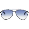 CR7 - Cristiano Ronaldo - GS001 - Semiglossy Dark Blue - Sunglasses - Exclusive Official Collection - CR7 Eyewear - Avvenice